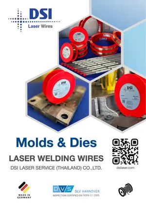 Molds & Dies Laser Welding Wires Catalog