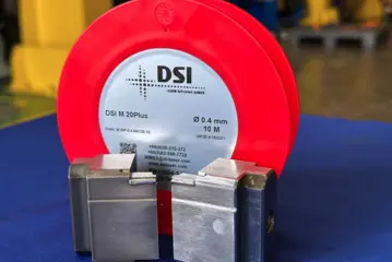 DSI M 20Plus laser welding wire applied to a mold