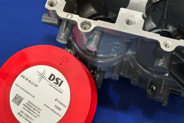 DSI M AluCF laser welding wire applied to a die