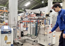 DSI technicians taking electrical measurements during Preventive Maintenance