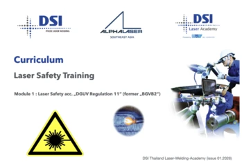 DSI Laser Academy Curriculum: Laser Safety Training, Module 1 - Laser safety acc. DGUV Regulation 11 (former BGVB2)